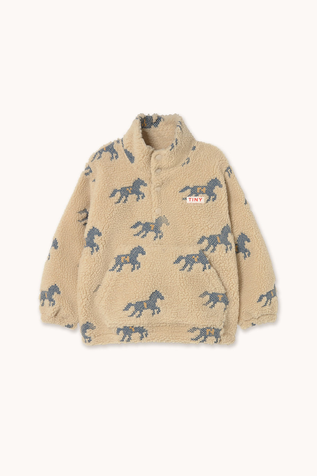 Horses Sherpa Sweatshirt