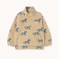 Horses Sherpa Sweatshirt