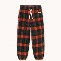 Red Check Sherpa Sweatpant