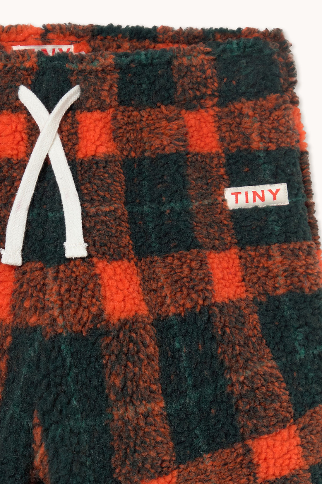 Red Check Sherpa Sweatpant