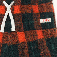 Red Check Sherpa Sweatpant