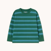 Retro Stripes Sleeve Tee
