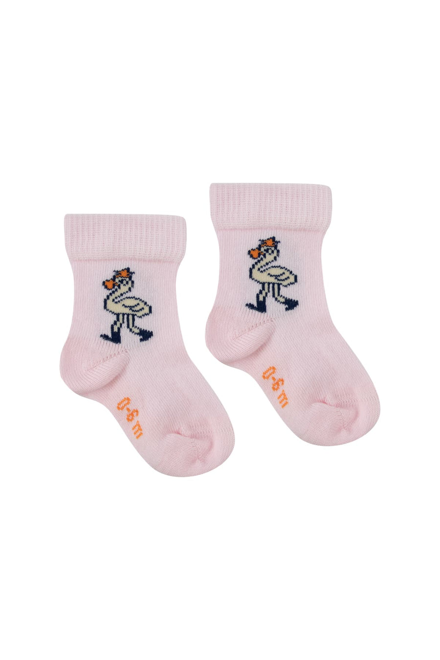 Flamingo Medium Baby Socks - Parkette.