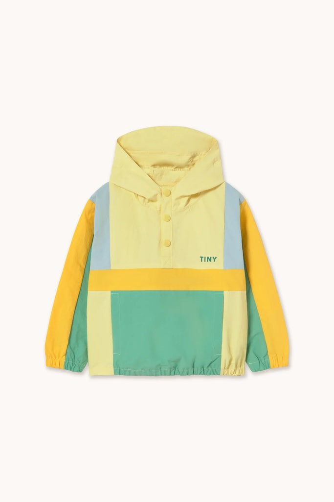 Color Block Woven Jacket - Parkette.