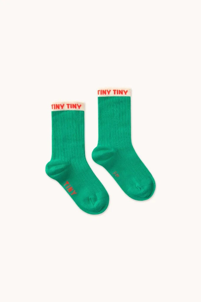 Tiny Medium Socks - Emerald - Parkette.