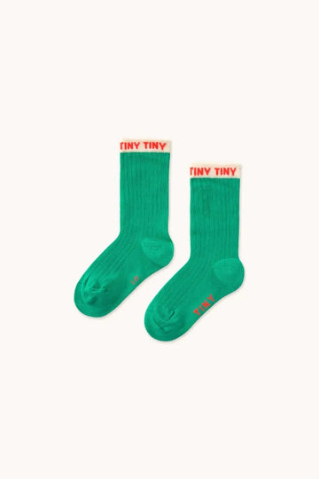 Tiny Medium Socks - Emerald - Parkette.