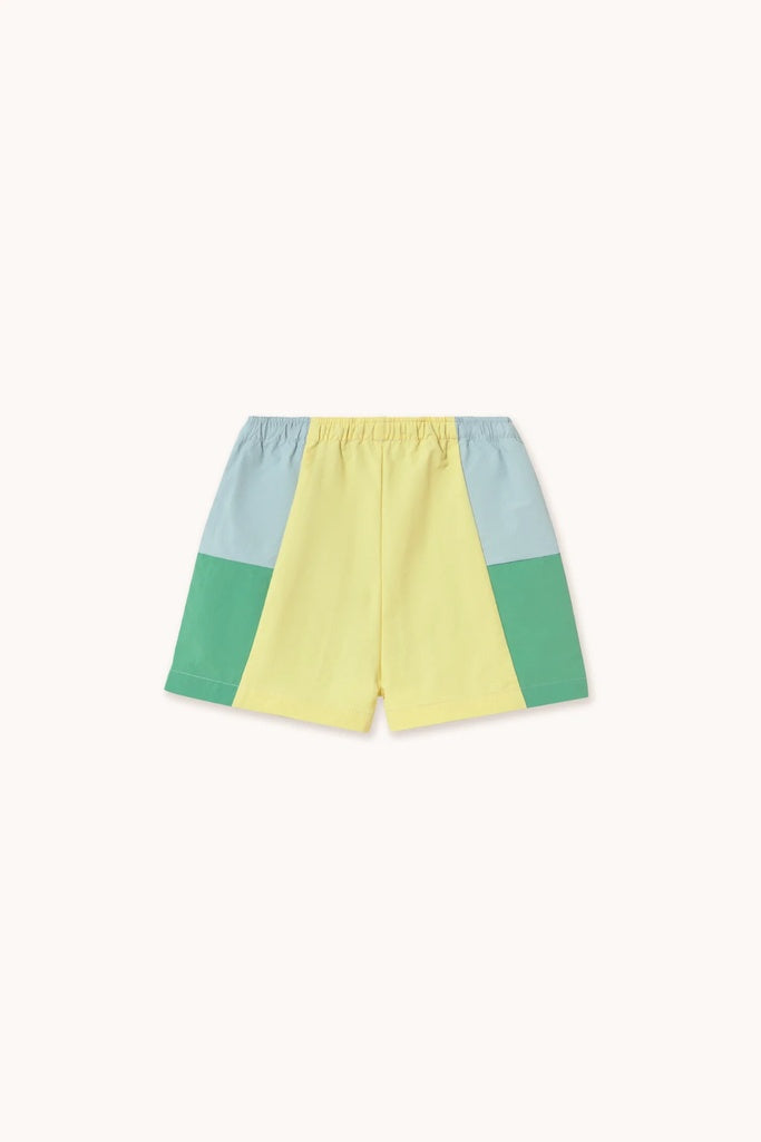 Color Block Woven Shorts - Parkette.