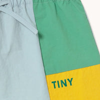 Color Block Woven Shorts - Parkette.