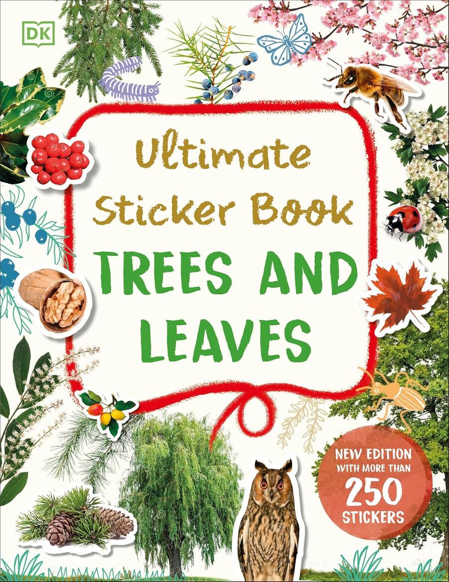 Ultimate Sticker Book - Trees and Leaves - Parkette.