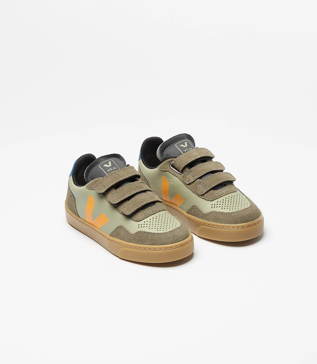 V-90 Leather Sneakers - Clay Mango Kaki