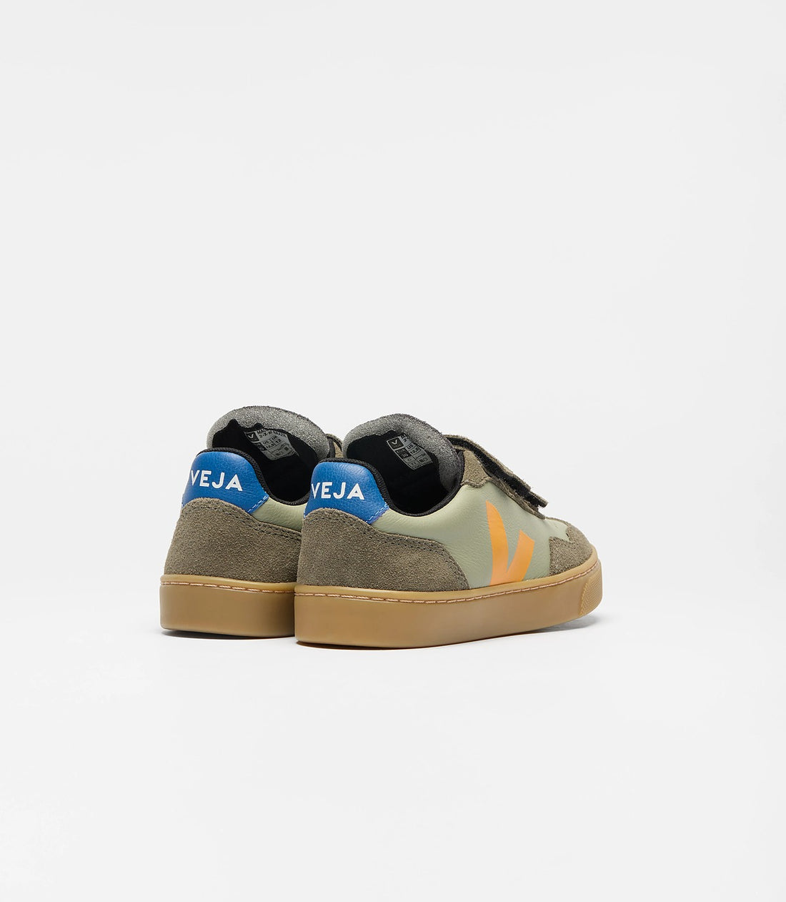 V-90 Leather Sneakers - Clay Mango Kaki