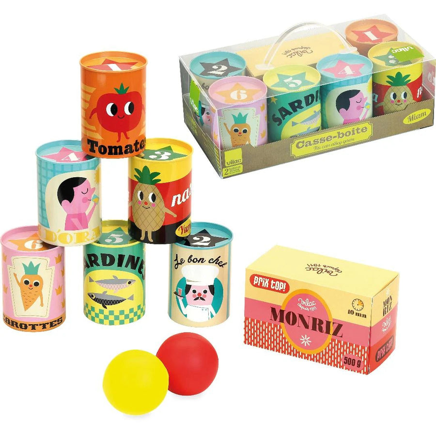 Tin Can Alley Bowling Game - Parkette.