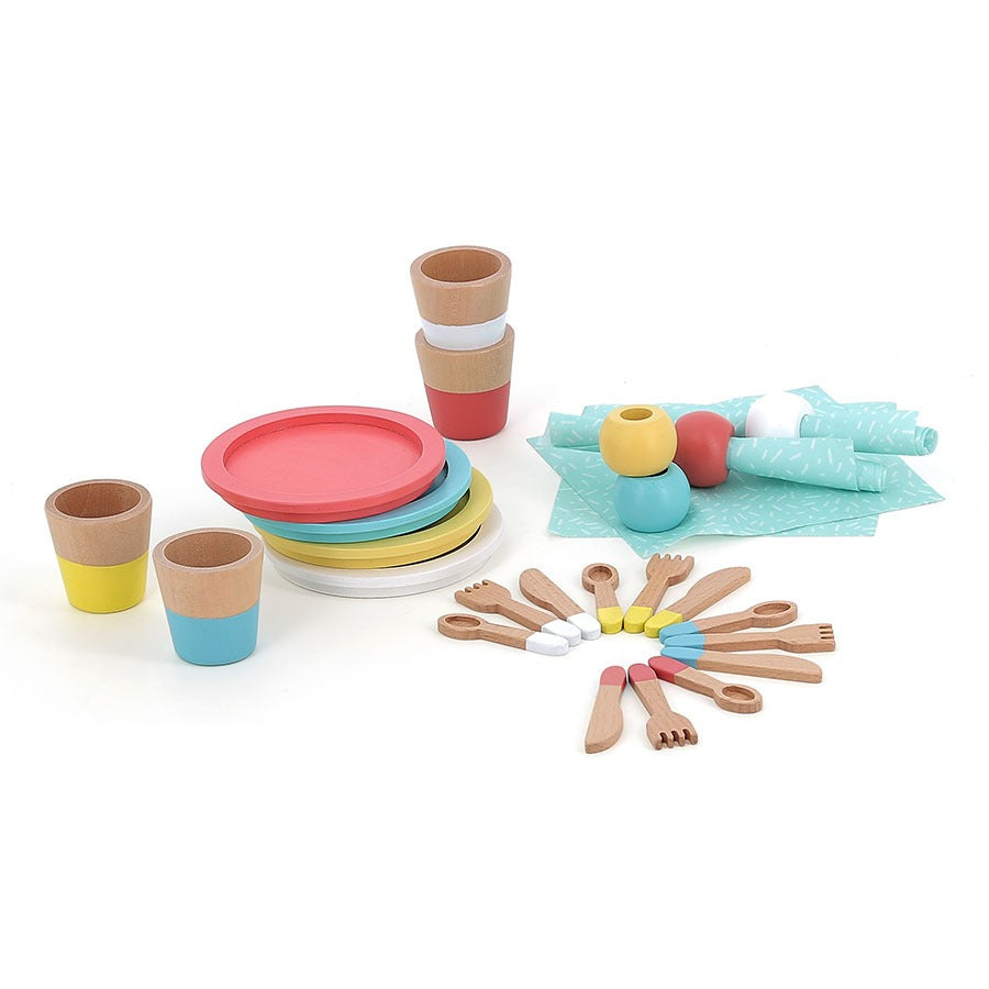 Wooden Play Dining Set - Parkette.