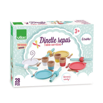 Wooden Play Dining Set - Parkette.