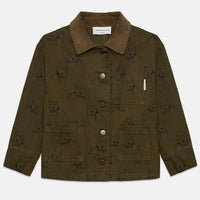 City Dog All Over Canvas Jacket
