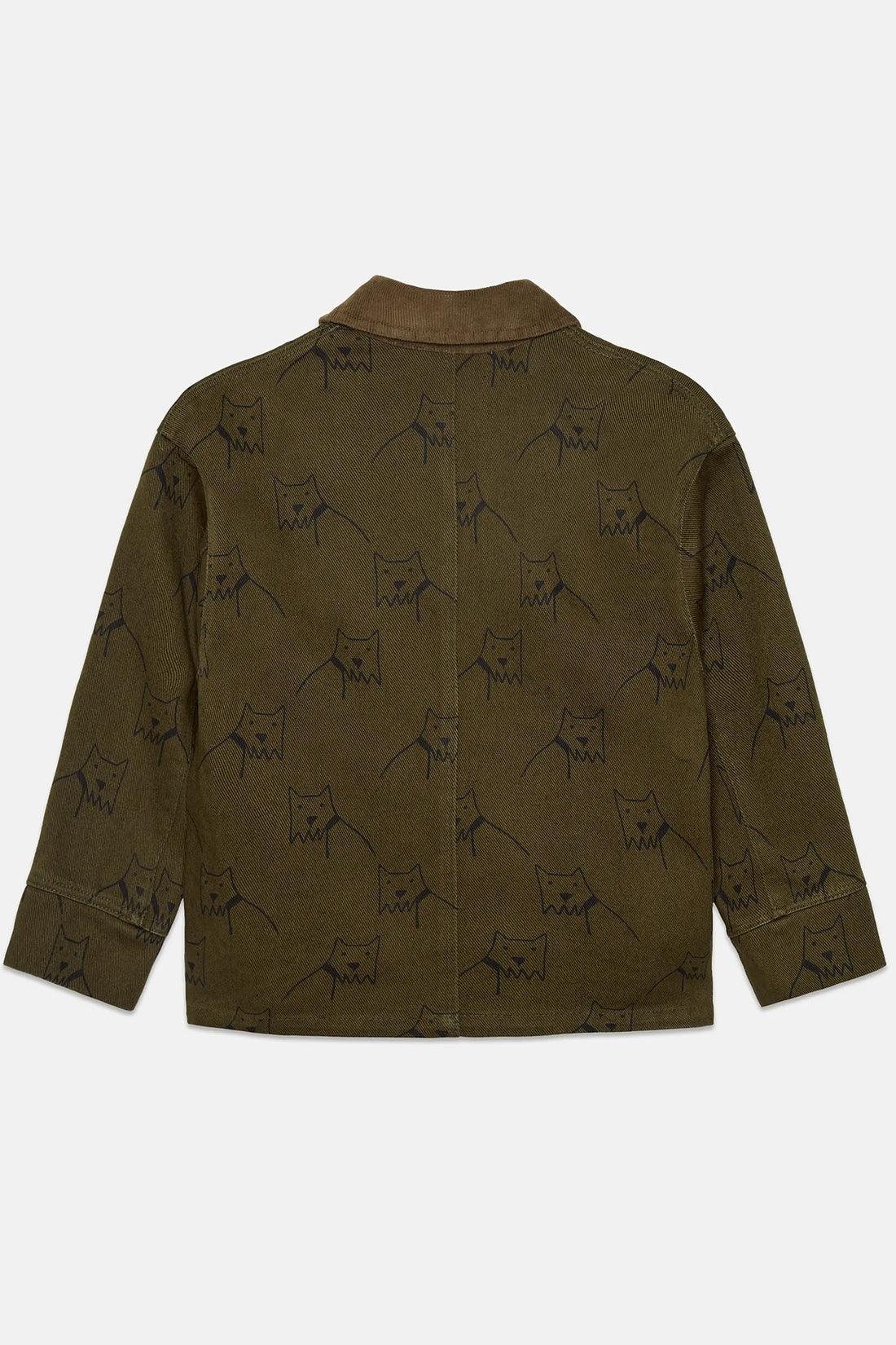 City Dog All Over Canvas Jacket