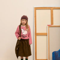 Pom Pom Dog Long Sleeve T-shirt