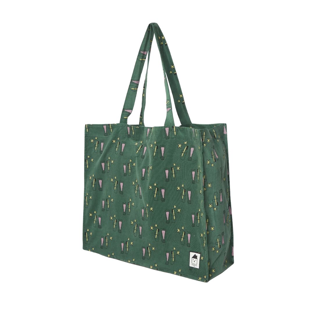 Magic Toothbrush Corduroy Bag – Emerald - Parkette.