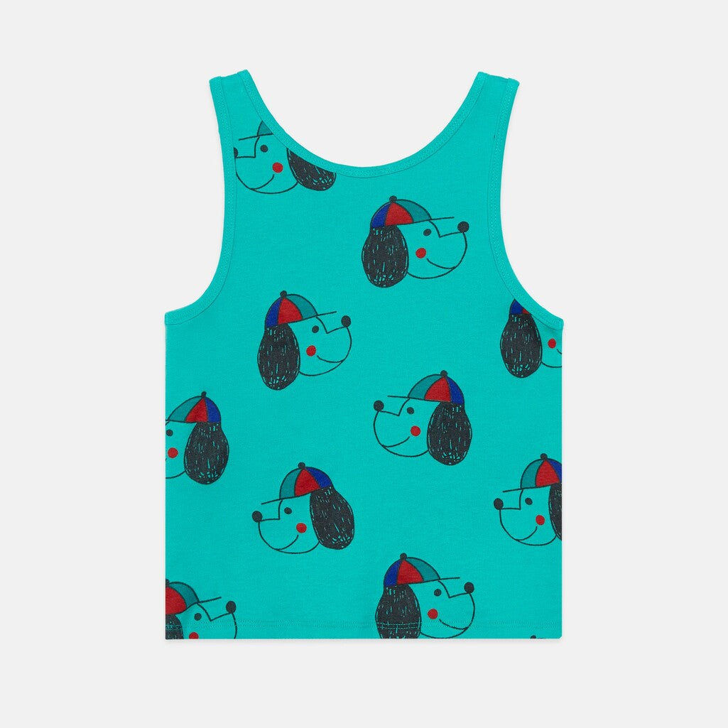 Happy Dog Tank T-Shirt - Parkette.