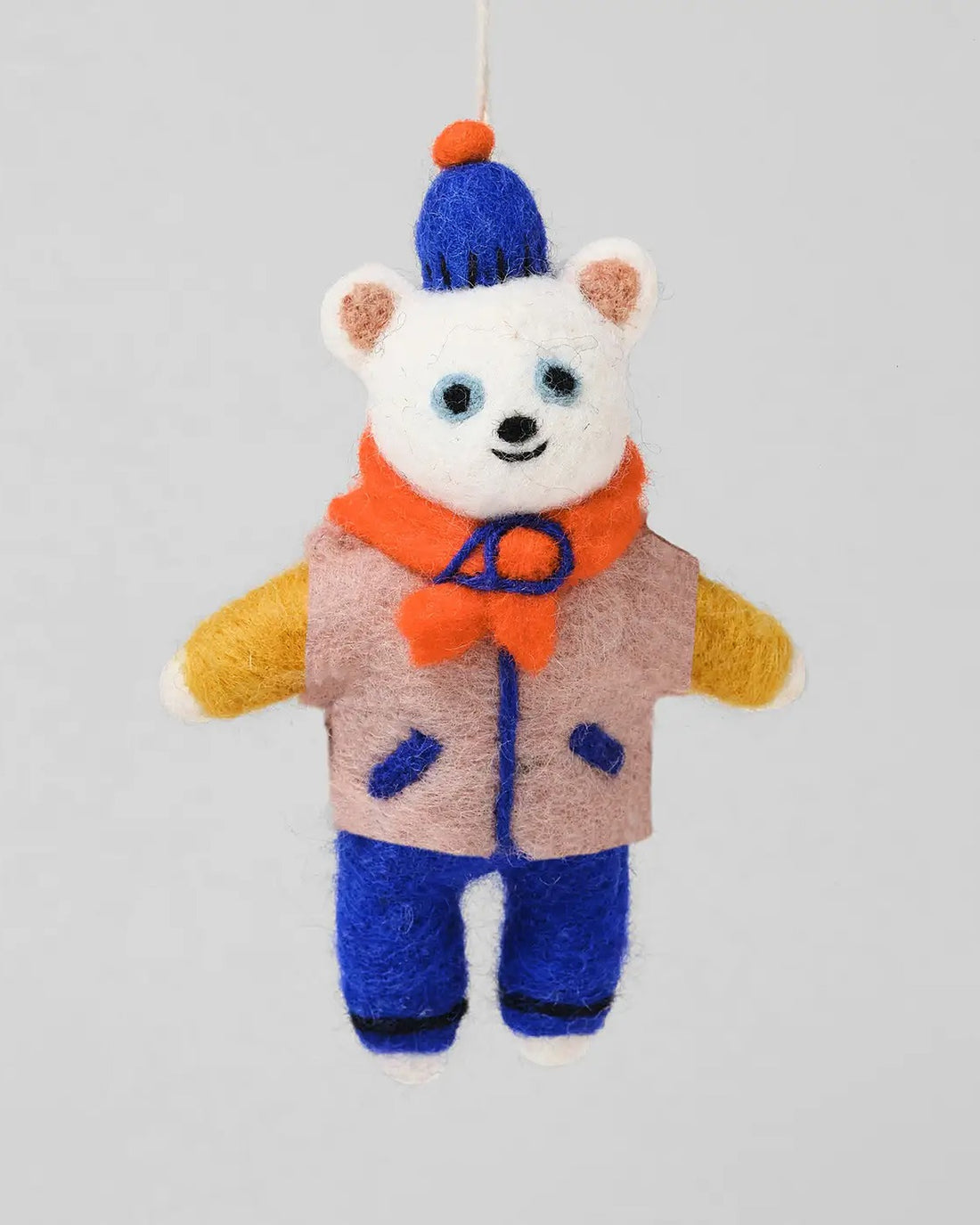 Bear Felt Ornament