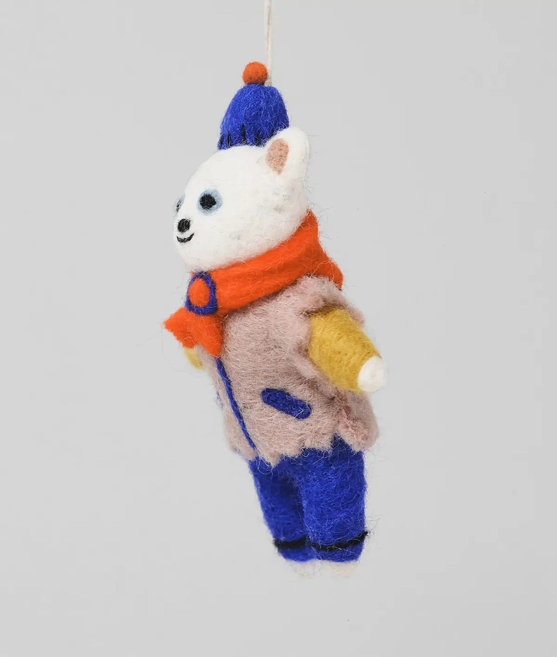 Bear Felt Ornament