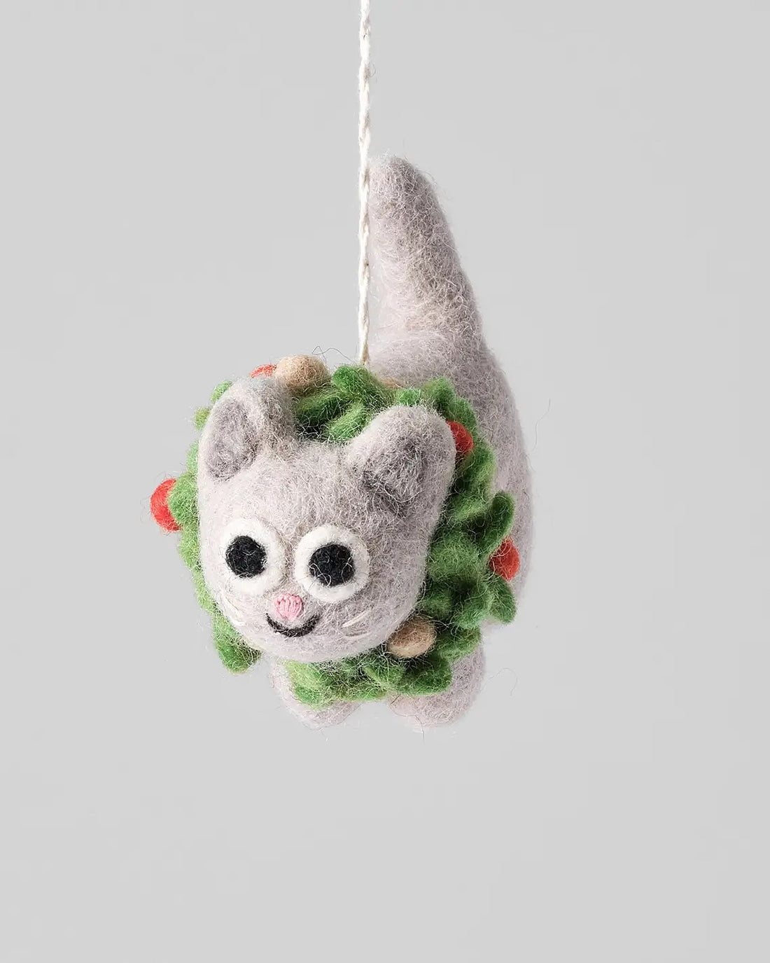 Ernest Cat Felt Ornament