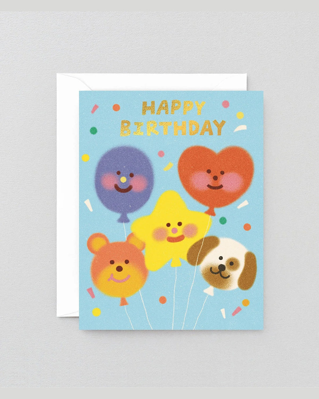 Happy Birthday Balloon Gang Greeting Card