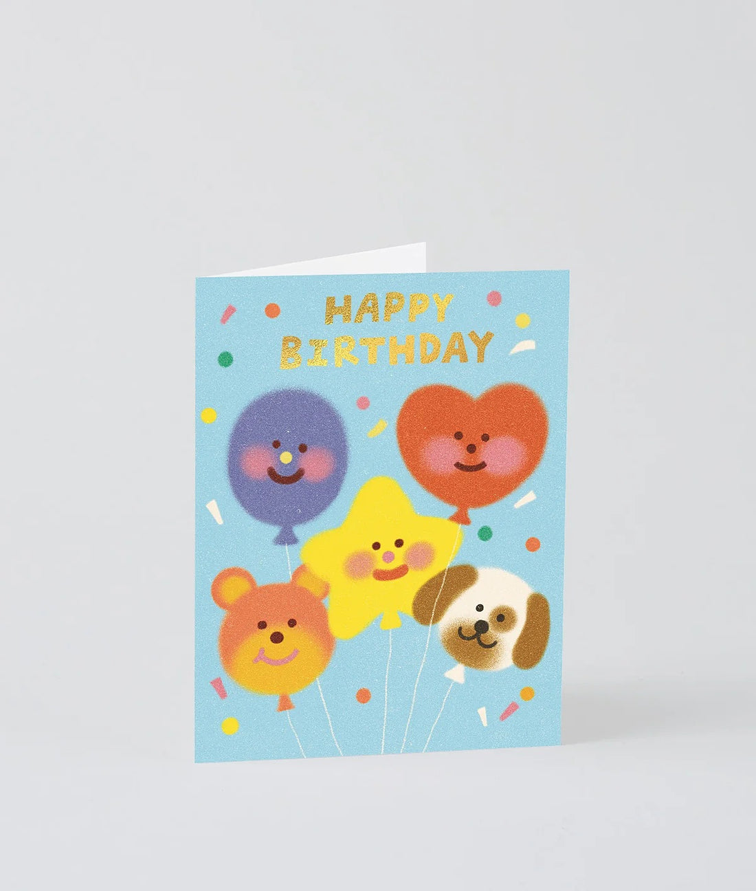 Happy Birthday Balloon Gang Greeting Card