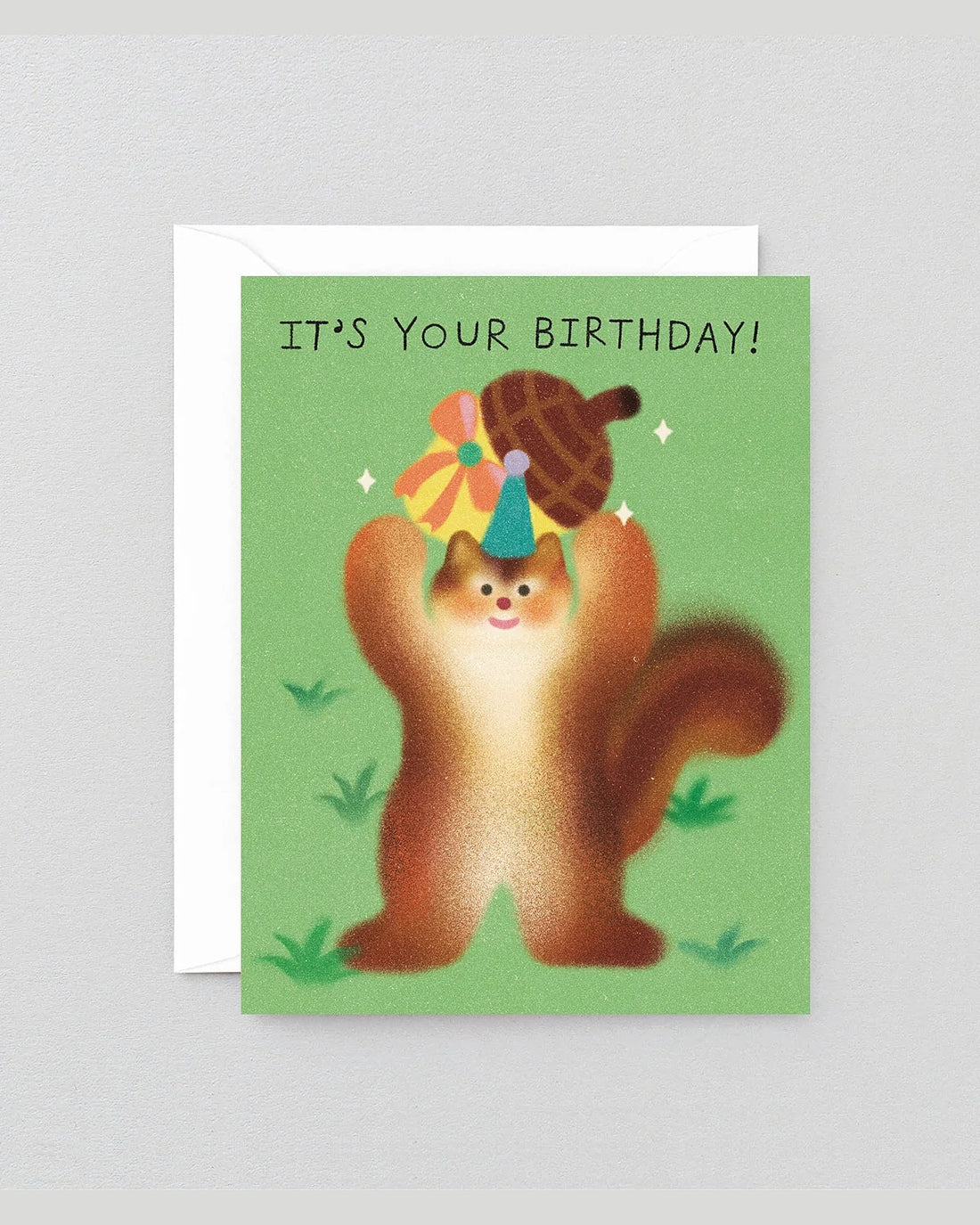 It's Your Birthday Squirrel Greeting Card