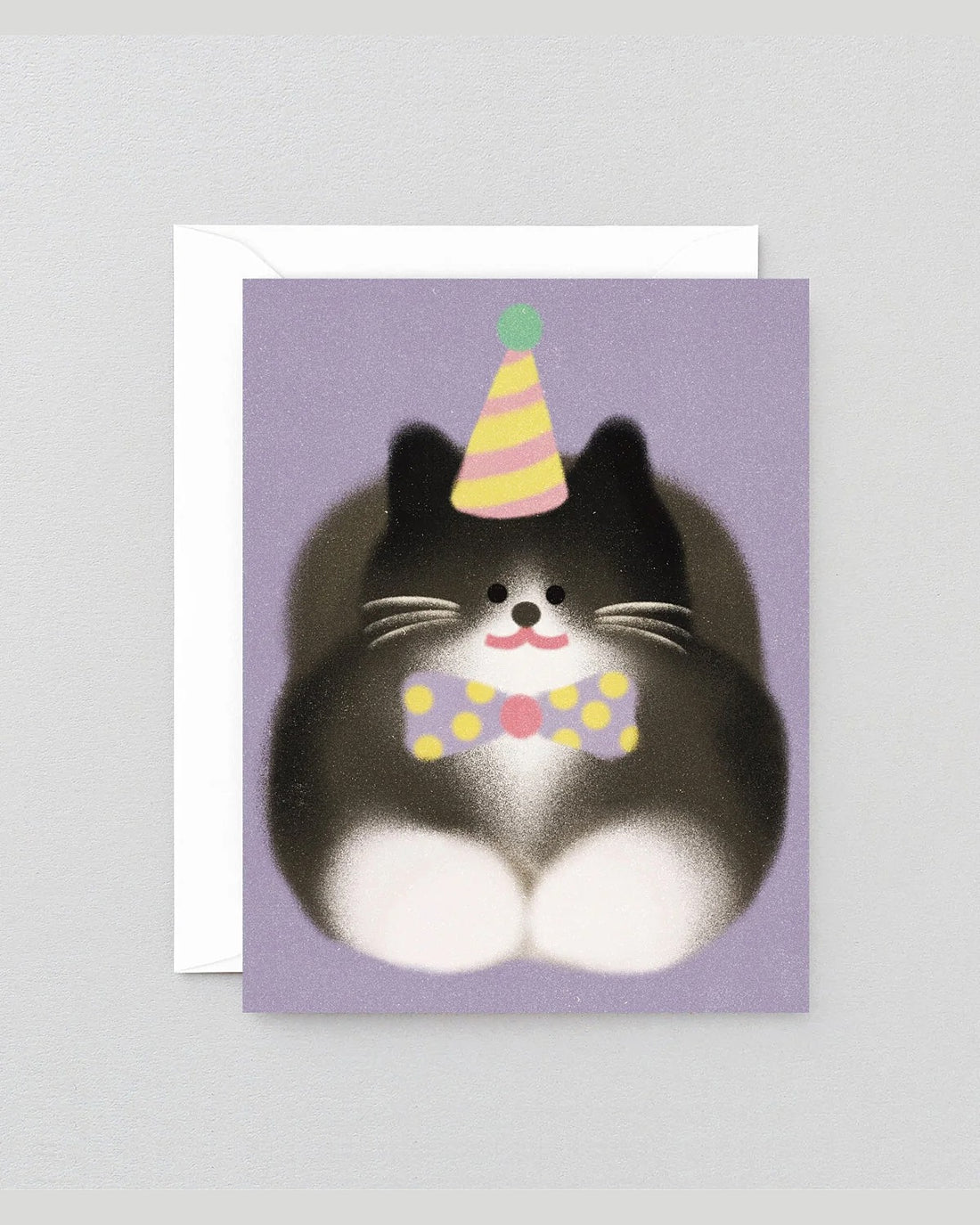 Tuxedo Cat Greeting Card