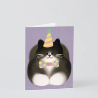 Tuxedo Cat Greeting Card