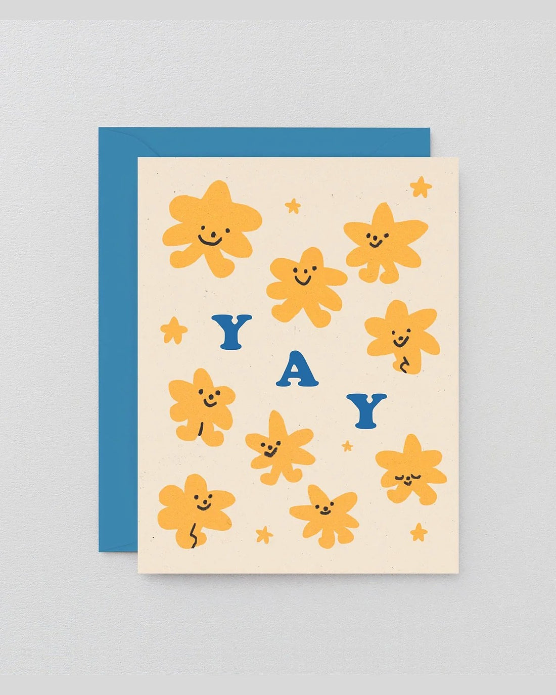 Yay Stars Greeting Card