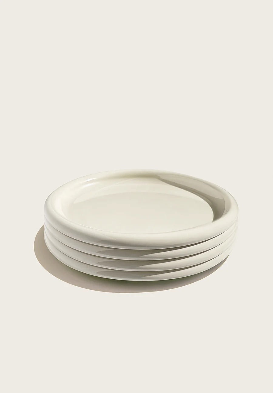 Rolli Dinner Plate in Cream - Set of 4