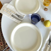 Rolli Dinner Plate in Cream - Set of 4