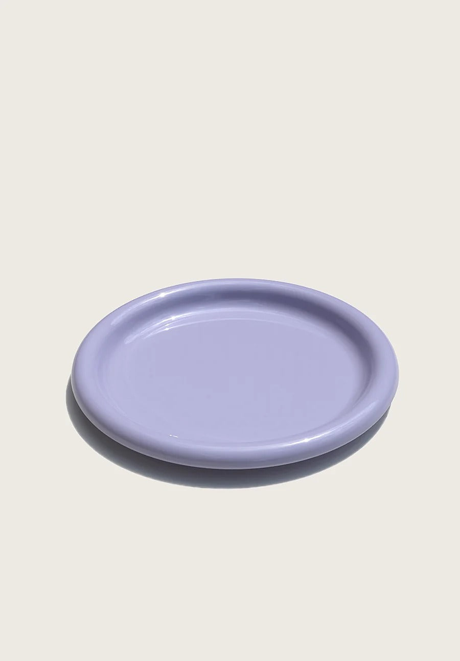 Rolli Dinner Plate in Lilac - Set of 4 - Parkette.