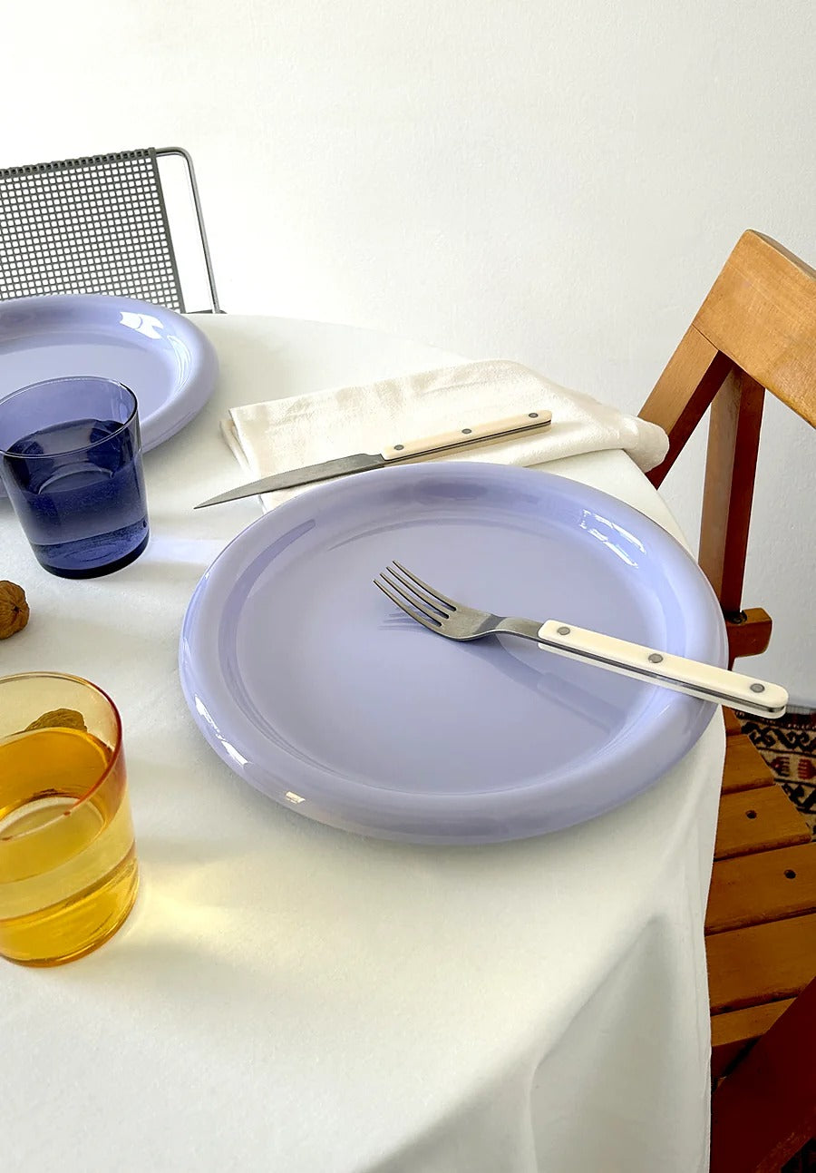 Rolli Dinner Plate in Lilac - Set of 4 - Parkette.
