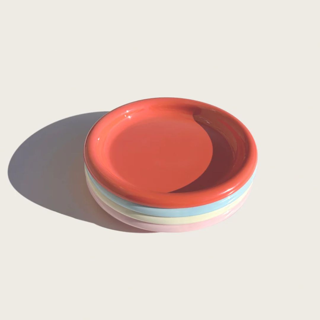 Rolli Side Plate in Assorted Colours - Set of 4