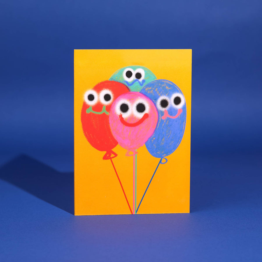 Balloons Greeting Card - Parkette.
