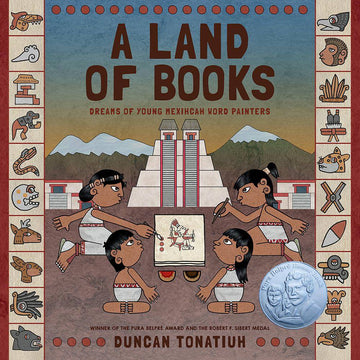 A Land of Books: Dreams of Young Mexihcah Word Painters - Parkette.