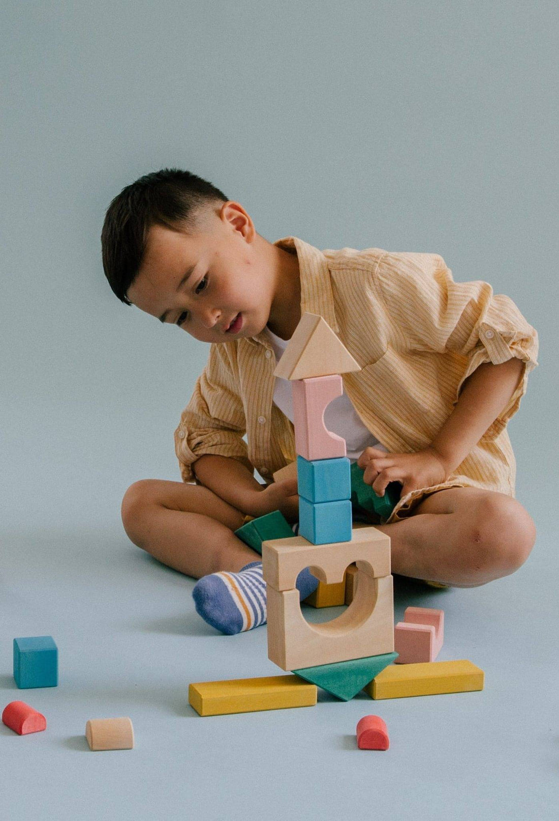 Classic Small Building Block Set (Candy) - Parkette.