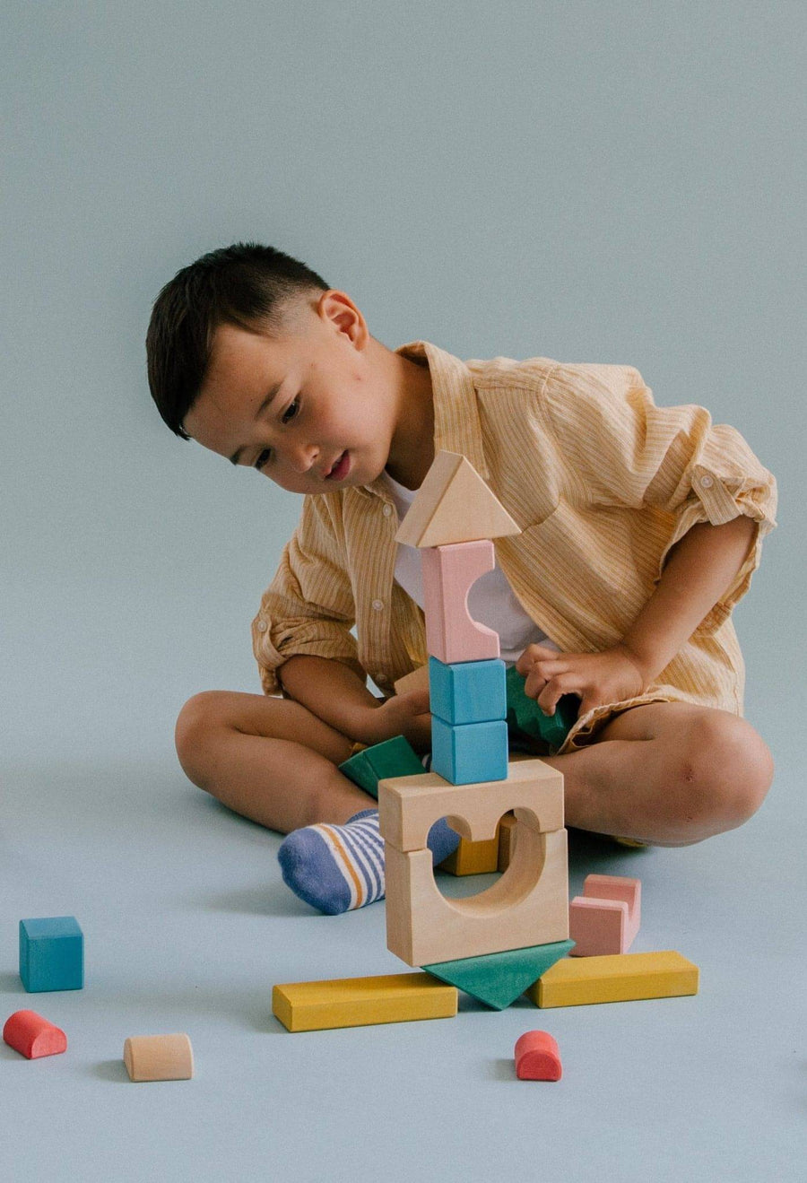 Classic Small Building Block Set (Candy) - Parkette.