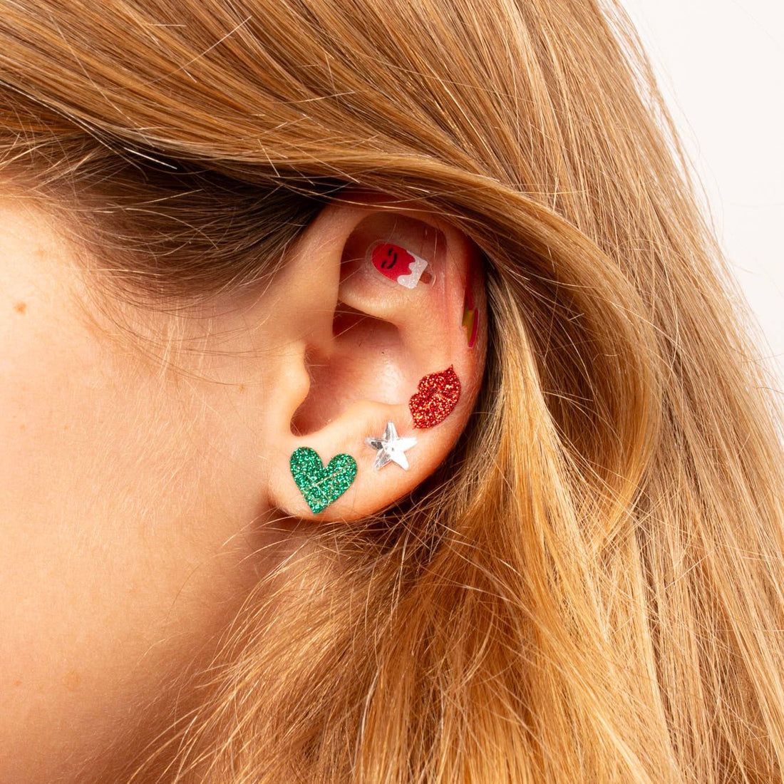 Kids Sticker Earrings - Kawaii - Parkette.