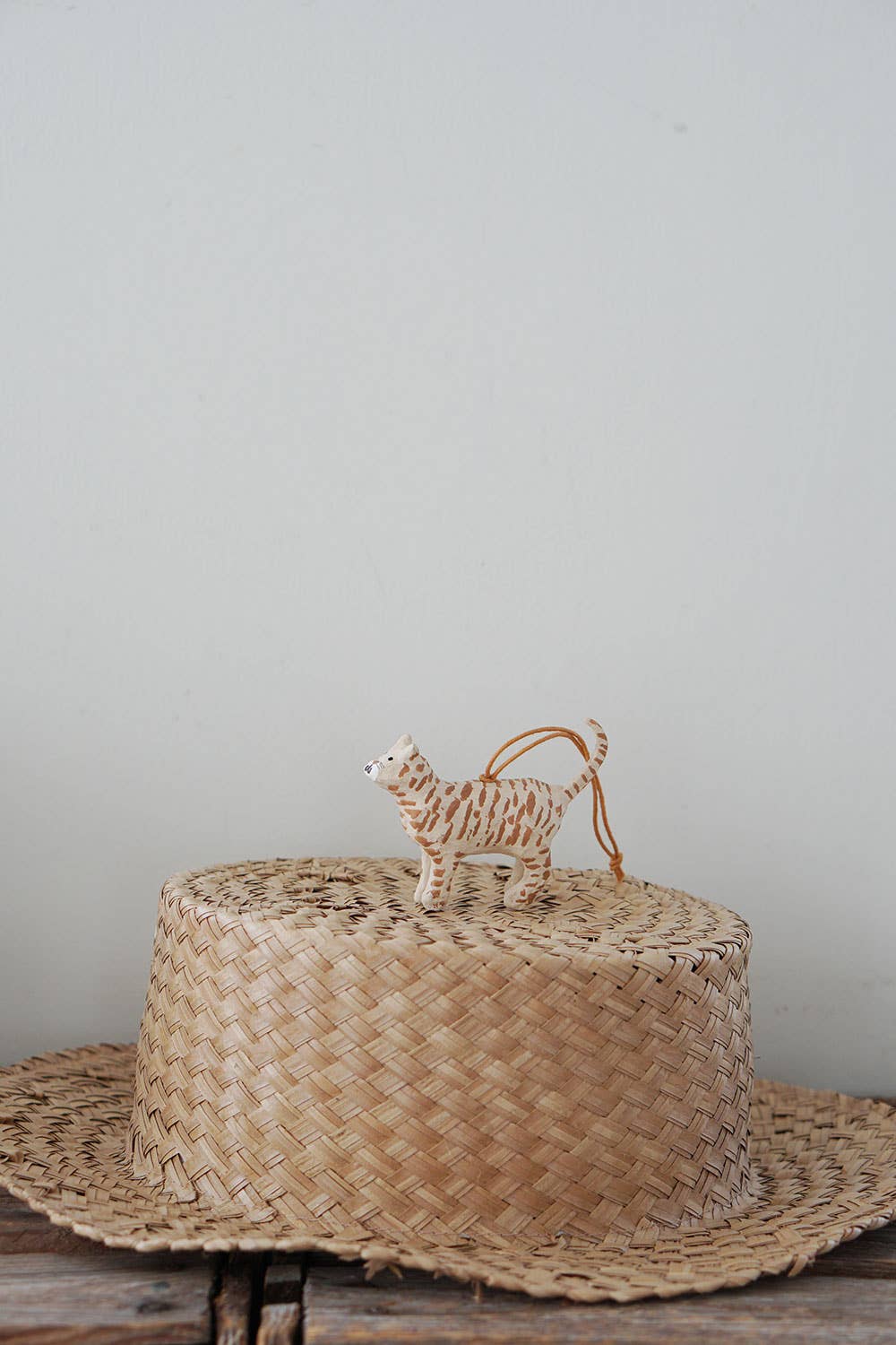 Paper Mache Cat - Parkette.