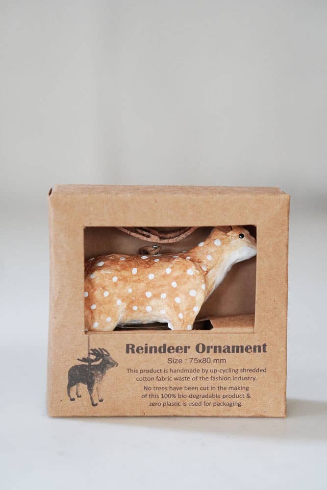 Paper Mache Reindeer - Parkette.