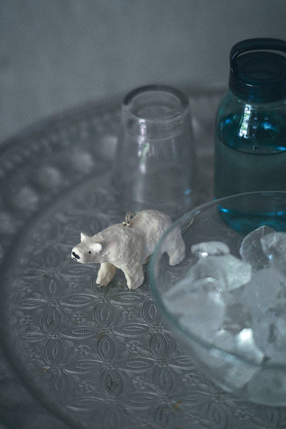 Paper Mache Polar Bear - Parkette.
