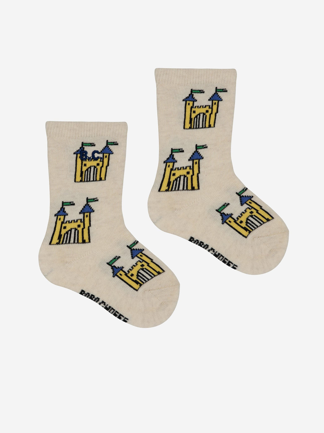Baby Faraway Castle All Over Long Socks - Parkette.
