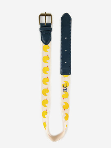 Rubber Duck All Over Elastic Belt - Parkette.