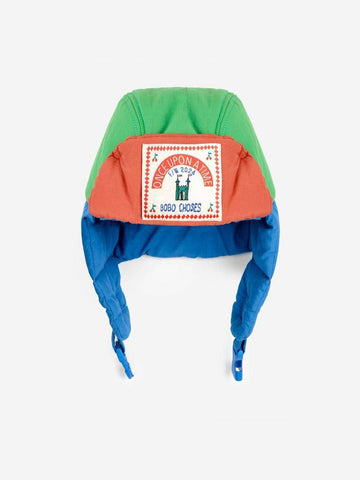 Baby Color Block Padded Chapka - Parkette.