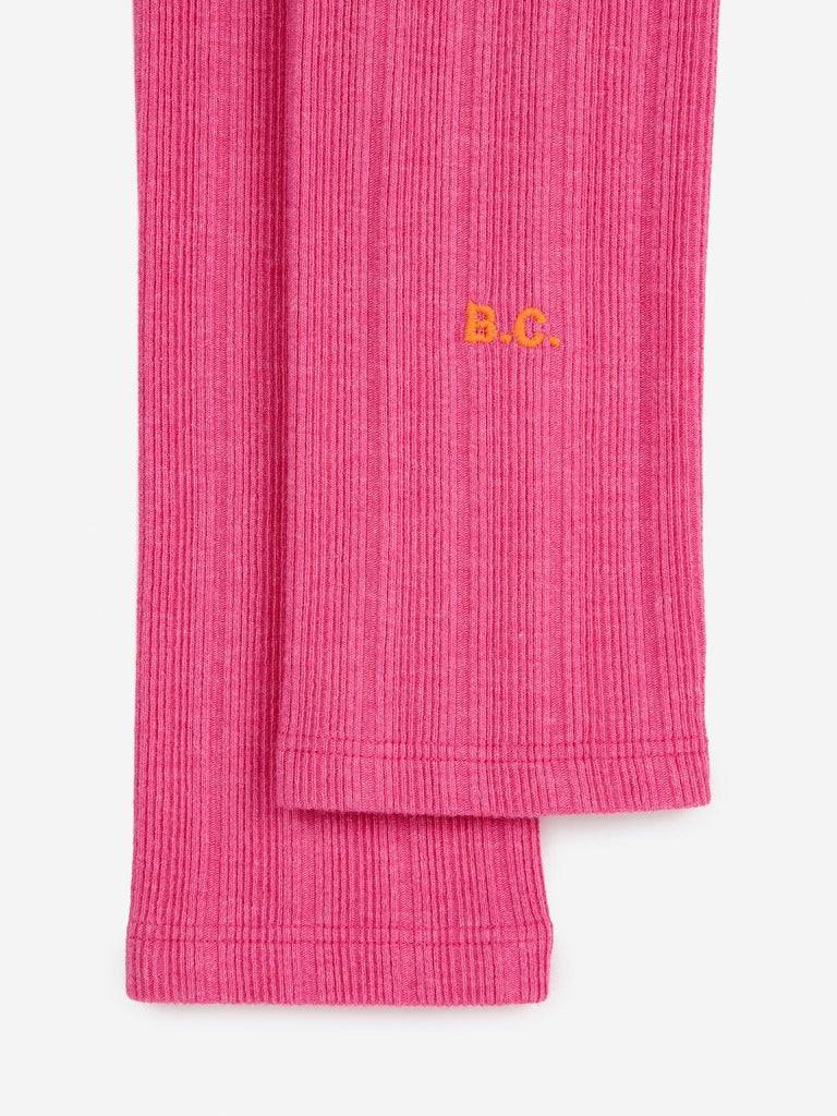 BC Ribbed Fuchsia Leggings - Parkette.