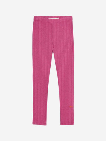 BC Ribbed Fuchsia Leggings - Parkette.
